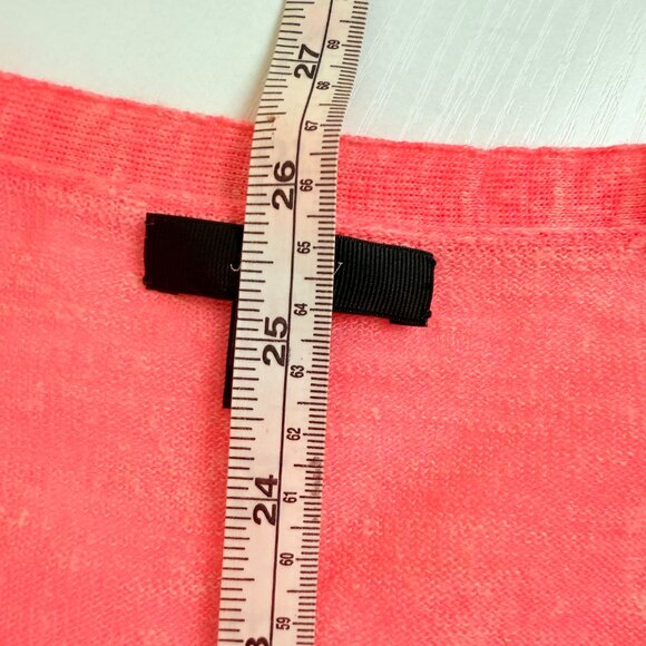 J.Crew Linen-Blend V-Neck Cardigan Size M - Picture 6 of 7